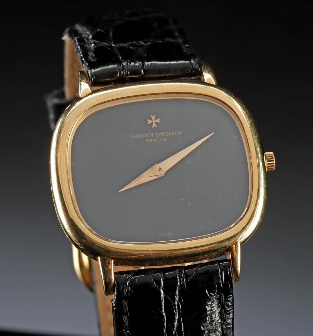 Vacheron Constantin 18K Gold 'TV Screen' Wristwatch (1 of 2)