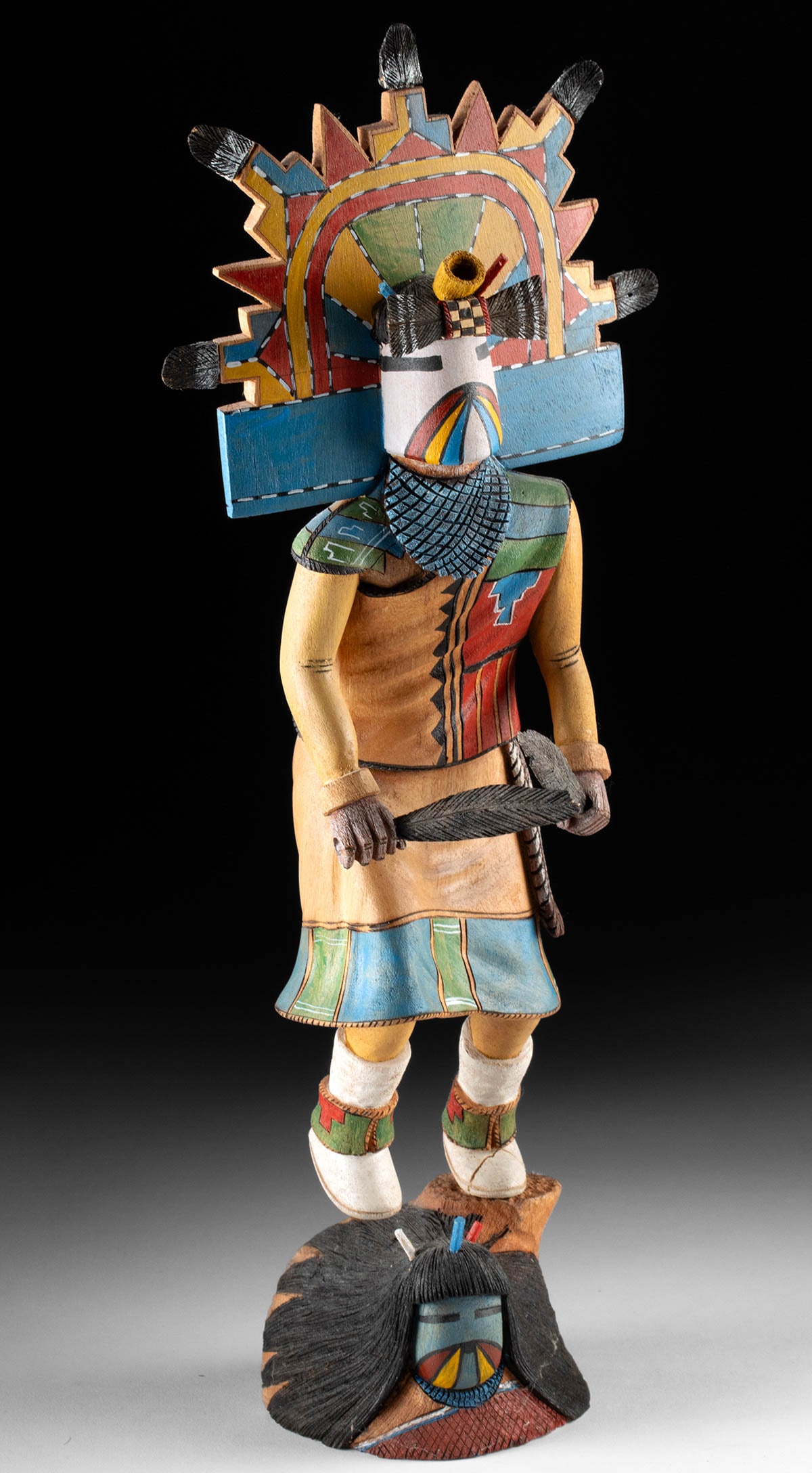 Hopi Wood Butterfly Maiden Figure by John Fredericks (1 of 4)