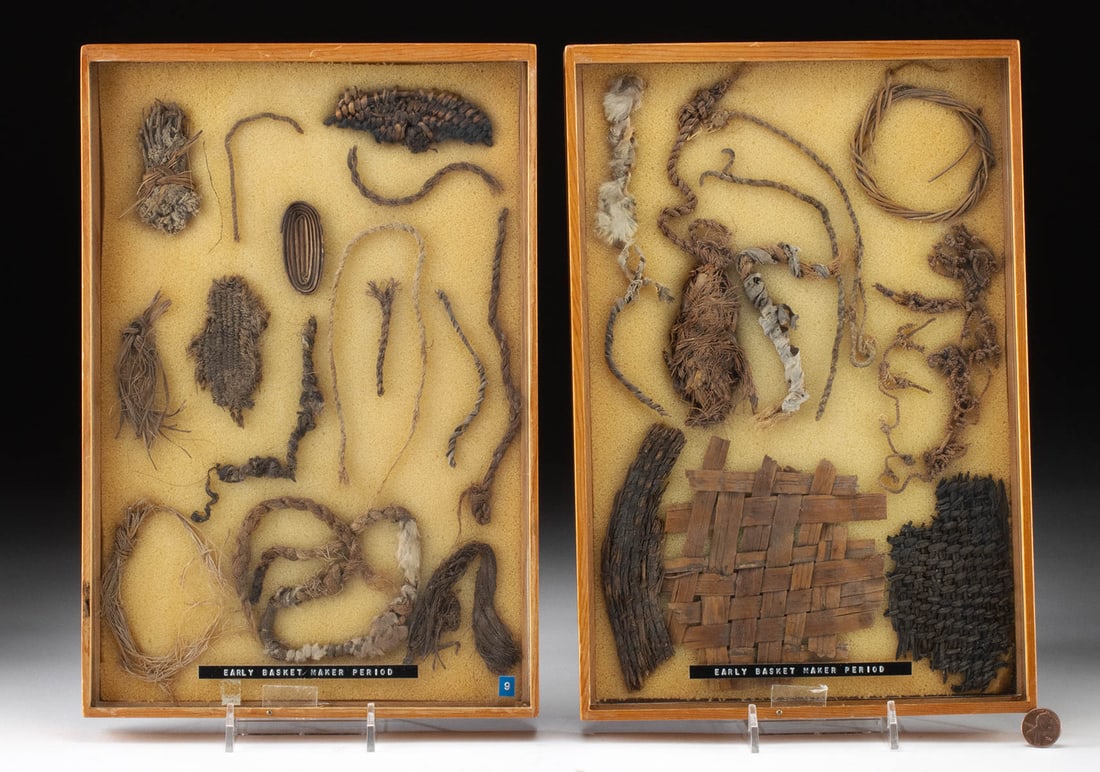 Early Puebloan Basketry Artifacts & Cordage Fragments (1 of 1)