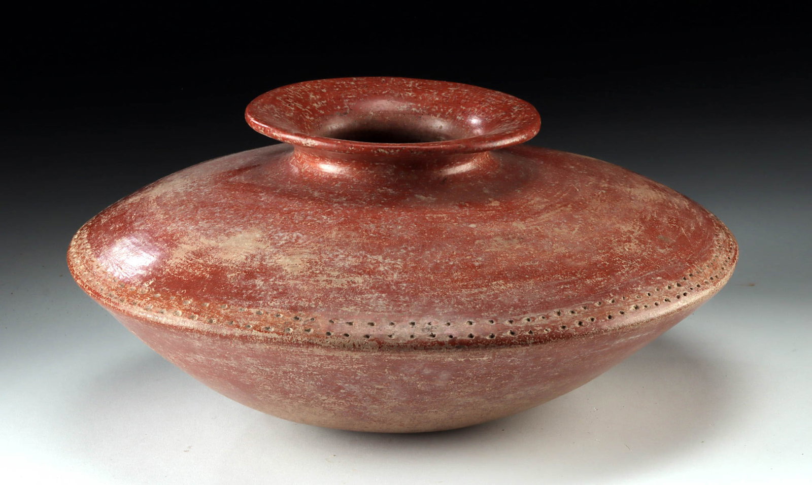Colima Redware Saucer-Shaped Vessel (1 of 4)