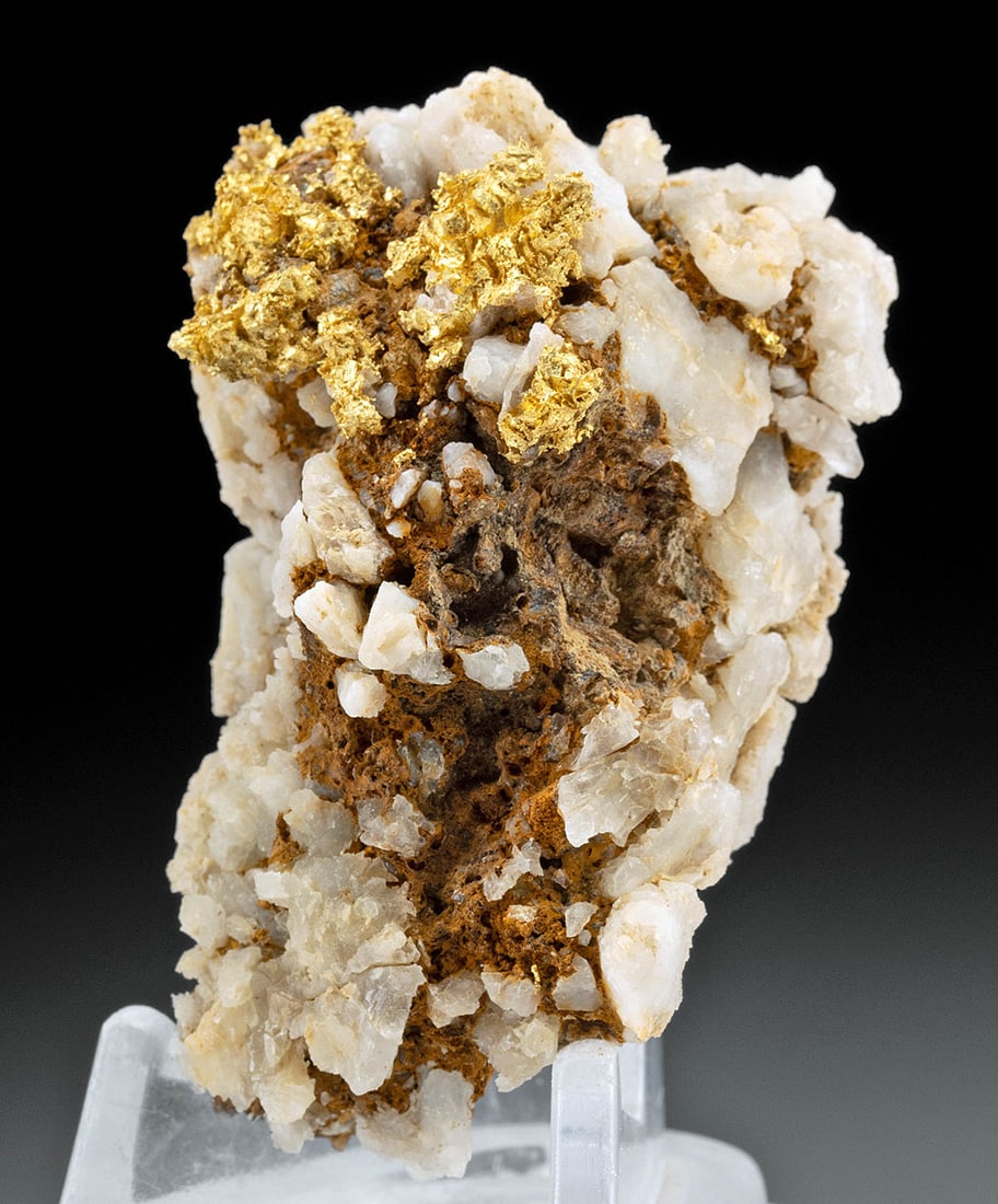 Native California Gold in Matrix- Large Chunk! (1 of 4)