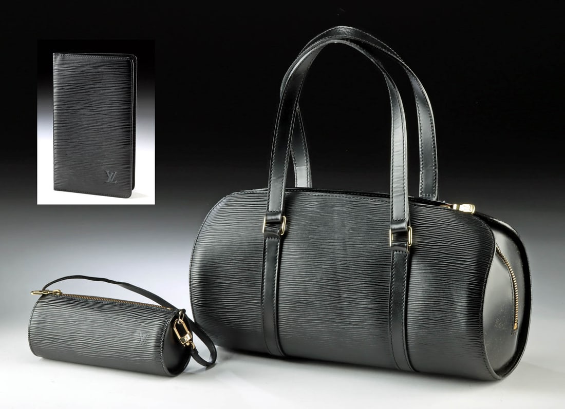 Louis Vuitton Epi Soufflot Bag, Pochette & Card Wallet (1 of 10)