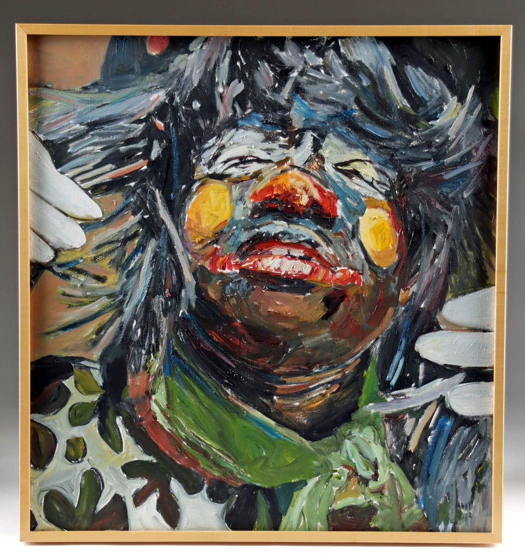 Beverly McIver Painting "Arizona Sun on My Face" (1998) (1 of 2)