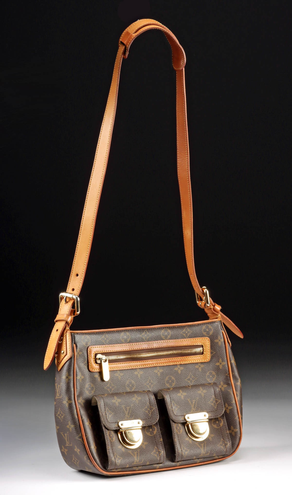 Louis Vuitton Monogram Hudson Shoulder Bag (1 of 5)