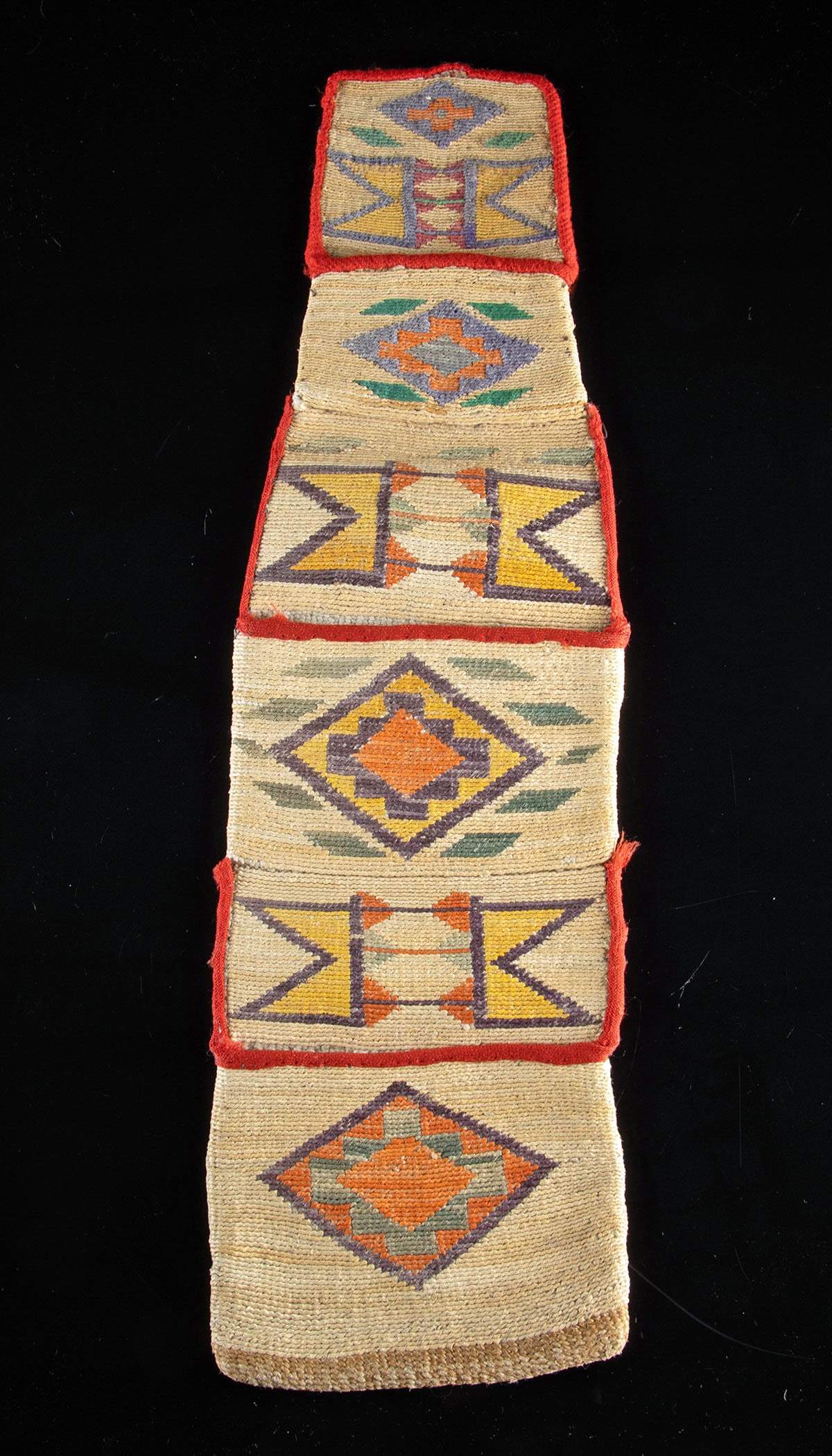 Rare Nez Perce Cornhusk Wall Pocket, Early 20th Century (1 of 3)