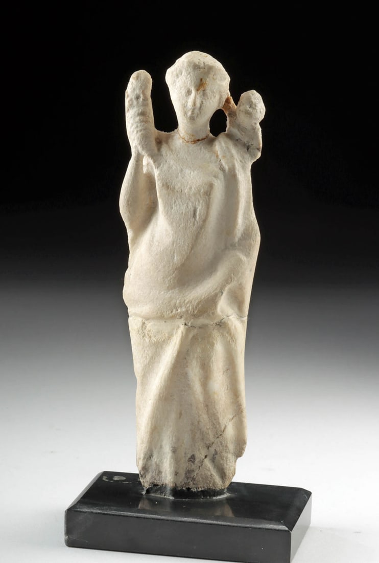 Roman Marble Female Venus w/ Child Eros (1 of 3)