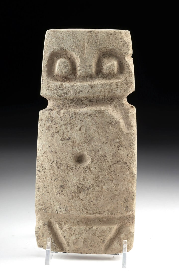 Fine Valdivian Limestone Owl Idol (1 of 3)