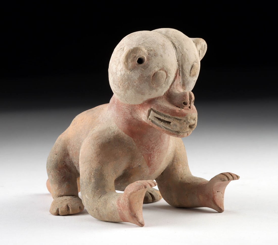 Pre-Columbian Tumaco/La Tolita Pottery Zoomorph (1 of 3)