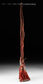 Tibetan Beaded Wool Tassels (Braided Hair Extensions)