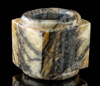 Lovely Chinese Nephrite Jade Cong