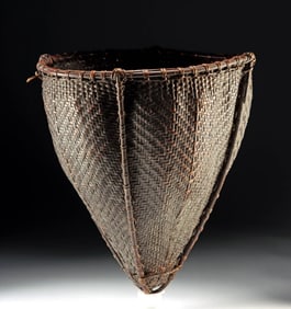Large / Early Naga Handwoven Basket (Khophi)
