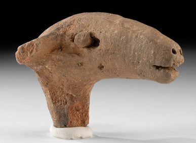 Ethiopian Axumite Pottery Sheep Head