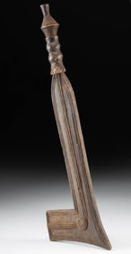 Congo Dengese Ceremonial Wood Ceremonial Itapi Scepter