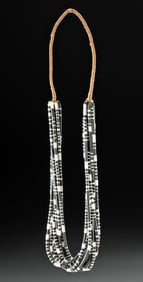 Santo Domingo Pueblo Multi Strand Heishi Bead Necklace