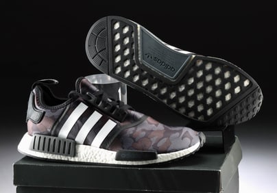 Rare Adidas x Bape NMD R1 Black Camo