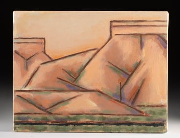 Lockwood Dennis Painting "Mesas" (2002)