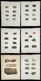 19th C. M. de Roziere Engravings - H.N. Mineralogie (6)
