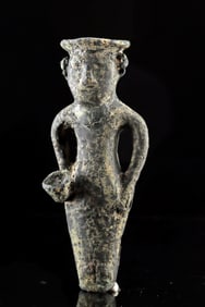 Syro-Hittite Bronze Figural Attachment