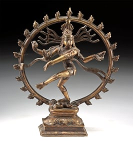 Indian Brass Shiva Nataraja, Lord of the Dance