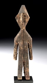 Rare African Lwalwa Wood Society Figural Carving