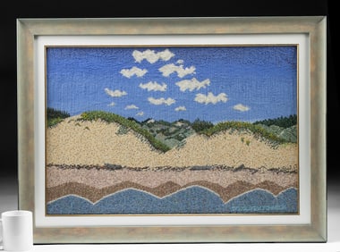 Douglas W. Johnson Glass Bead Canvas - Landscape