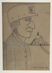 John Savitsky Drawing - Miner