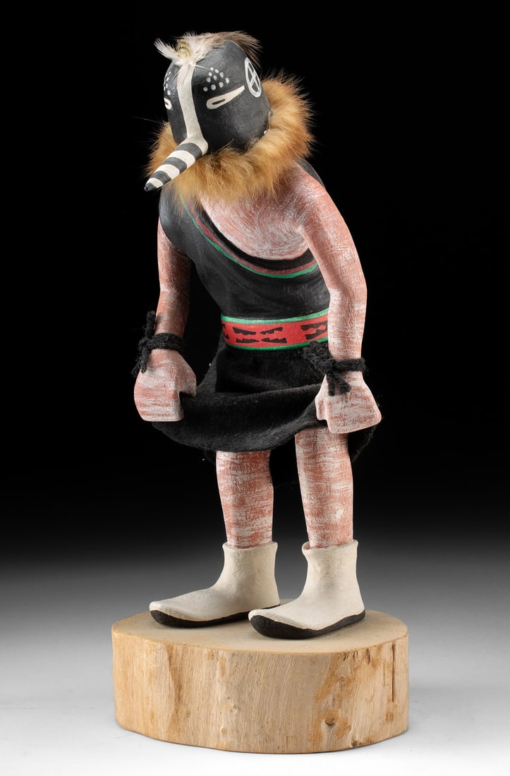 Hopi Wood Kokopelli Phallic Kachina by Walter Howato (1 of 5)