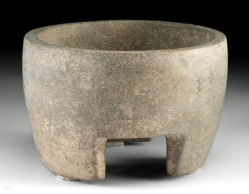 Superb Inca Stone Tripod Mortar