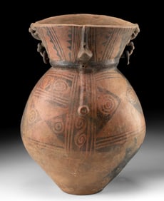 Large Ecuadorian Puruha Anthropomorphic Vessel
