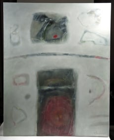 Tadashi Hayakawa Painting "Search for Origin ?" (2016)