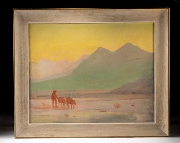 Gordon Coutts Painting "Shadow Mountains"