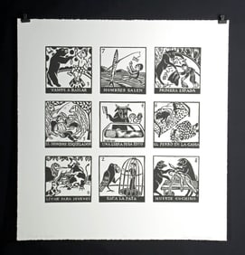 Teresa Villegas "Mundo al Reves" Printer's Proof (2010)