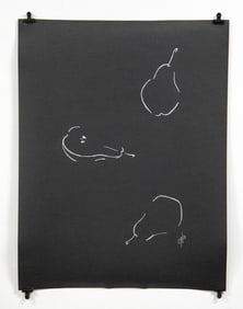 Alena Vavilina Mixed Media "Silver Pear"