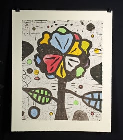 Dan Rizzie Lithograph "Jalapa (Morning Glory)" (2004)