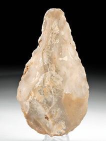 Paleolithic French Acheulean Chert Hand Axe