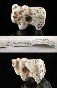 Mesopotamian Stone / Shell Ram Votive (evaluated by W. Lambert)