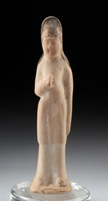 Chinese Tang Dynasty Mingqi: Tomb Figure of a Servant