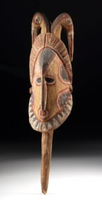 Papua New Guinea Abelam Spirit Mask for Yam Rituals