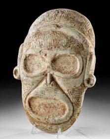 Taino Arawak Stone Head - Zemi / Ancestral Spirit