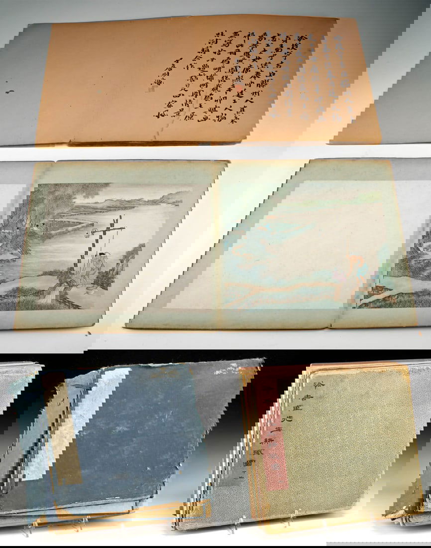 Qing Dynasty Watercolor Album “Pictures of Farming and Weaving” (1 of 5)