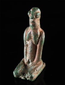 16th C. Mali Female Effigy - Stylized Limbs and Ritual Detailing