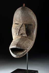 African Bete / Dan Kagle-Style Ritual Mask Perforated Rim