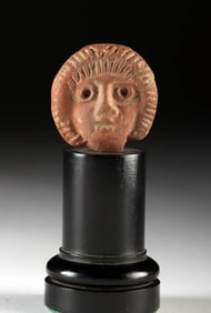 Apulian / Campanian Terracotta Theater Mask / Protome