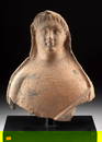 Etruscan Terracotta Male Bust – Representation of Youthful Nobility