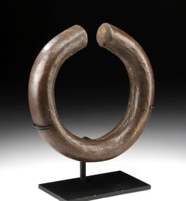 Massive African Teke Brass Currency Ring, 12 lbs!