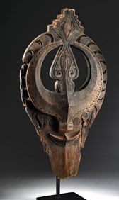 Large Indonesian Toba Batak Singa Guardian Roof Gable