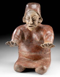 Jalisco Semi-Nude Female Figure - Kneeling Guardian