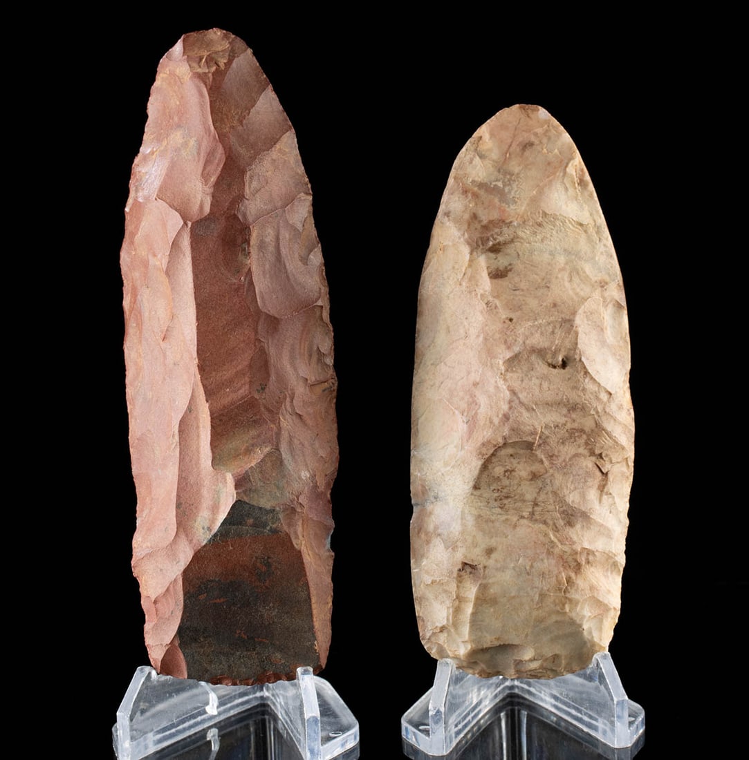 Neolithic Chert Adze Pair, Denmark & Scandinavia (1 of 2)