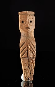 Egyptian Coptic Bone Figural Effigy Amulet