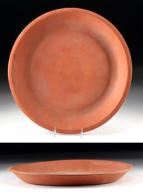 Ancient Roman Carthage Large Terracotta Serving Dish